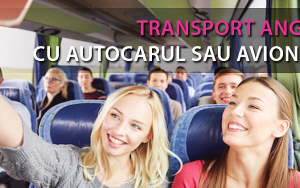 transport anglia cu autocarul sau avionul